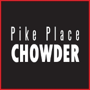This is the restaurant logo for Pike Place Chowder (Pike Place Market)