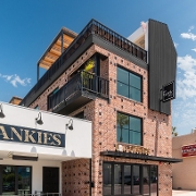 This is the restaurant logo for The Lobby Tiki Bar/CocoCabana